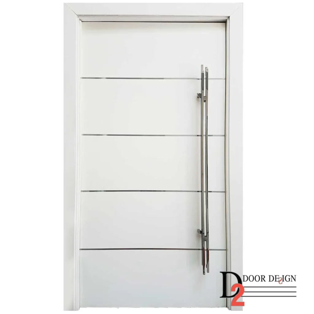 Porta Pivotante de Madeira Acrílico